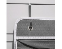 Závesný organizér na dvere Madon - sivá