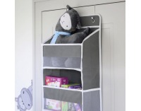 Závesný organizér na dvere Madon - sivá