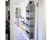 Závesný organizér na dvere Madon - sivá