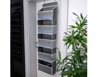 Závesný organizér na dvere Madon - sivá