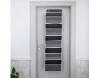 Závesný organizér na dvere Madon - sivá