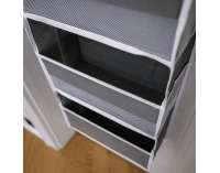 Závesný organizér na dvere Madon - sivá