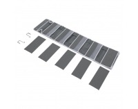 Závesný organizér na dvere Madon - sivá