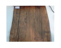 Jedálenský set Malabo 1+4 - biela / vzor drevo