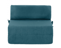 Skladací matrac / kreslo Malen - petrolejová