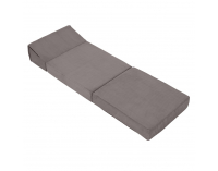 Skladací matrac / kreslo Malen - sivá