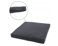 Záhradná pohovka z umelého ratanu Malory - sivá / prírodná