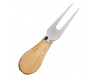 Drevená doska na krájanie syra Mandol - prírodná / strieborná