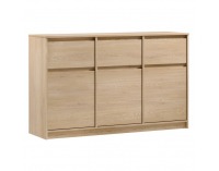 Trojdverová komoda so zásuvkami Manol K3D3S - cremona