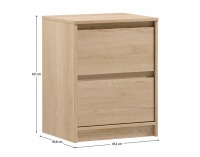 Nočný stolík Manol NS - cremona