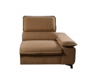 Jednosed Manty 1 1BP P - hnedá / čierna