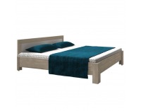 Posteľový rám Mediolan New 160 - dub sonoma / biela