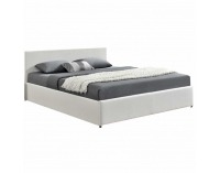 Manželská posteľ s roštom a osvetlením Jada New 160x200 cm - biela
