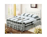 Manželská posteľ s roštom Nieves New 140x200 cm - biela