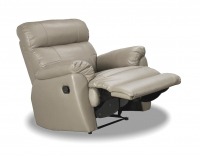 Kožená sedacia súprava s rozkladom Marcodom 05-001 - taupe koža