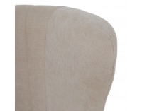 Relaxačné otočné kreslo Maren - sivobéžová