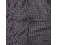 Jedálenské kreslo Marken - sivá / čierna