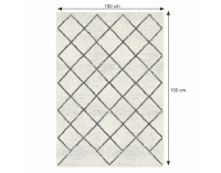 Koberec Mates Typ 2 100x150 cm - béžová / vzor