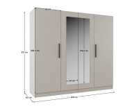 Spálňová zostava Matisa 160 - kašmír