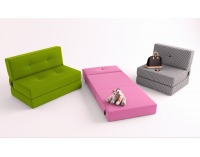 Rozkladacie kreslo Gaučo 90 - čierna