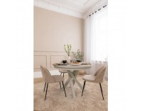 Rozkladací jedálenský stôl Mauli - kašmír