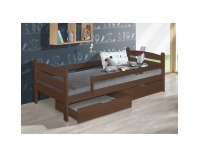 Jednolôžková posteľ s roštom Mauricius 90 - orech