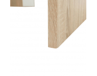 Rohový PC stolík Maurus MA11 New - dub sonoma / biela