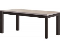 Rozkladací jedálenský stôl Conti CO-S1 - sivá / tmavosivá