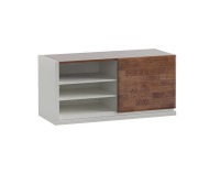 TV stolík Siena SI-RTV L/P - dub mocca / biela