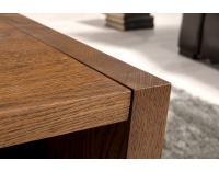 Konferenčný stolík Siena SI-S2 - dub mocca / biela