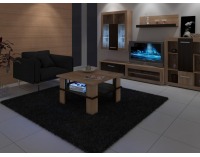 Konferenčný stolík Futura 1 - sonoma svetlá / sonoma tmavá