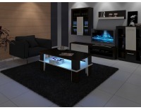 Konferenčný stolík Futura 2 - wenge / krém