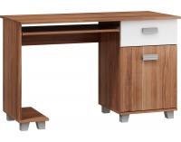 PC stolík Solo - slivka wallis / biela