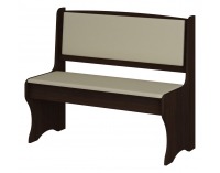 Lavica do kuchyne ZKU-02 - wenge / béžová ekokoža