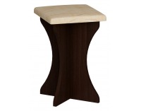 Taburetka ZKU-04 - wenge / šenil monaco