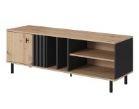 TV stolík Medis C 138 - dub artisan / čierny antracit