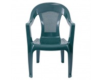 Záhradné stohovateľné kreslo Medro - zelená