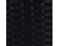 Záhradný nábytok z umelého ratanu Melford - čierna / krémová / prírodná