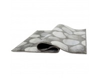 Koberec Menga 100x150 cm - hnedá / sivá / vzor kamene