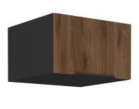 Horná kuchynská skrinka Menzo 60 NAGU-36 1F - čierna / orech