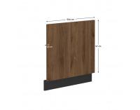 Dvierka na umývačku Menzo ZM 57x59,6 cm - čierna / orech