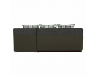 Rohová sedačka s rozkladom a úložným priestorom Mexx P - sivá / vzor