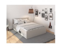 Posteľový rám s úložným priestorom Michigan New 140 - kašmír
