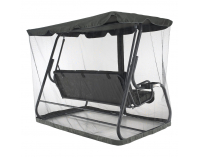 Záhradná hojdačka Mija - tmavosivá