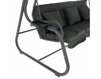 Záhradná hojdačka Mija - tmavosivá