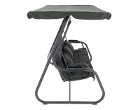 Záhradná hojdačka Mija - tmavosivá