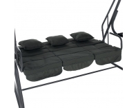 Záhradná hojdačka Mija - tmavosivá