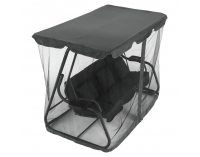 Záhradná hojdačka Mija - tmavosivá