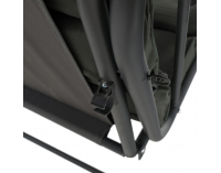 Záhradná hojdačka Mija - tmavosivá