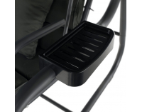 Záhradná hojdačka Mija - tmavosivá